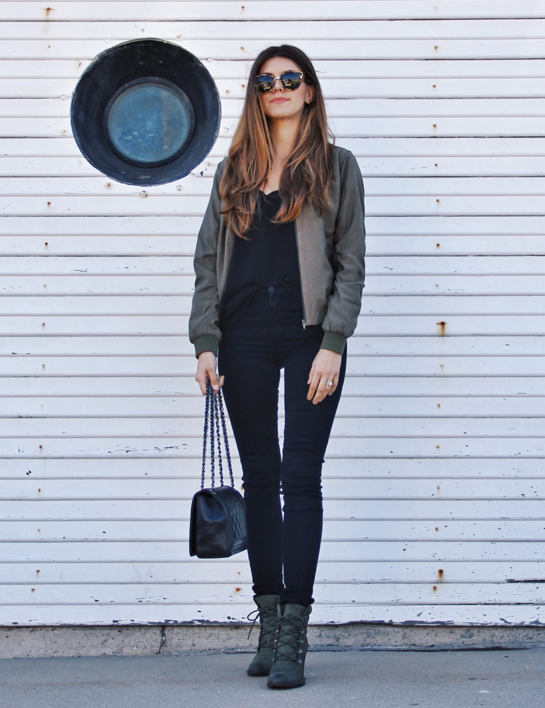 Ultimate Green Bomber | The Charming Olive by Adelina Perrin